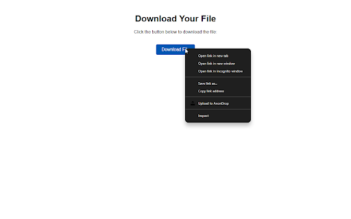 Anondrop Shortcut  from Chrome web store to be run with OffiDocs Chromium online