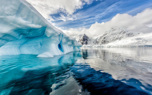 Antarctic Theme  from Chrome web store to be run with OffiDocs Chromium online