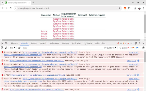 Anti CORS, anti CSP  from Chrome web store to be run with OffiDocs Chromium online