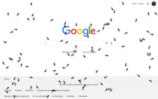 AntsOnScreen  from Chrome web store to be run with OffiDocs Chromium online