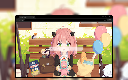 Anya Forger Wallpaper New Tab  from Chrome web store to be run with OffiDocs Chromium online