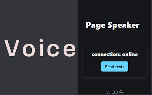 Any Page Speak from Chrome web store to be run with OffiDocs Chromium online Any Page Speak from Chrome web store to be run with OffiDocs Chromium online
