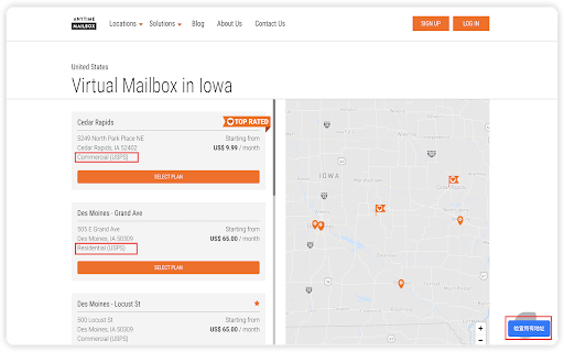 AnytimeMailbox Address Checker  from Chrome web store to be run with OffiDocs Chromium online