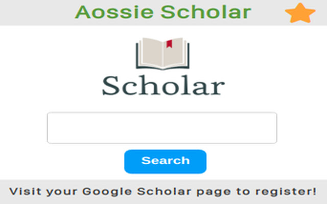 AOSSIE Scholar  from Chrome web store to be run with OffiDocs Chromium online