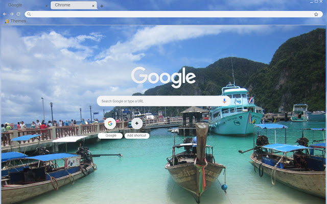 Ao Tonsai pier (Koh Phi Phi Island)  from Chrome web store to be run with OffiDocs Chromium online