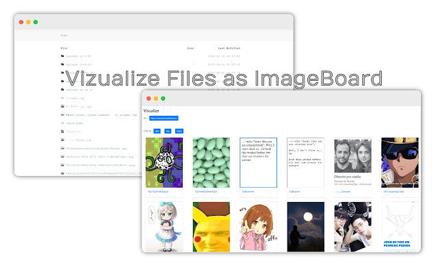 apache file server visualizer  from Chrome web store to be run with OffiDocs Chromium online
