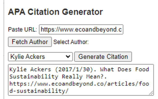 APA Citation Generator  from Chrome web store to be run with OffiDocs Chromium online