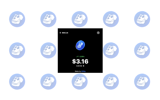 ApeCoin Tracker  from Chrome web store to be run with OffiDocs Chromium online