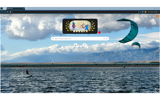 A Person Kitesurfing  from Chrome web store to be run with OffiDocs Chromium online