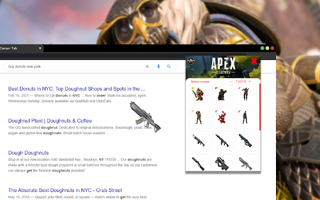APEX Legends Cursor  from Chrome web store to be run with OffiDocs Chromium online