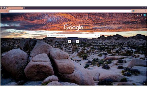 A Picturesque Sunset at Joshua Tree National Park  from Chrome web store to be run with OffiDocs Chromium online