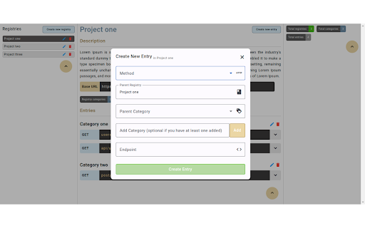 ApiHub  from Chrome web store to be run with OffiDocs Chromium online