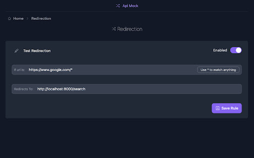 Api Mock  from Chrome web store to be run with OffiDocs Chromium online