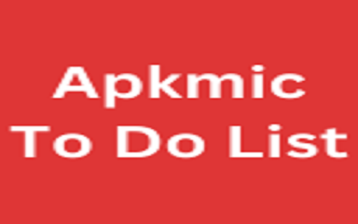 Apkmic To Do List  from Chrome web store to be run with OffiDocs Chromium online