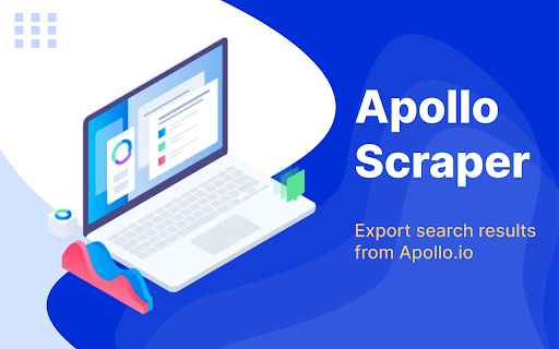 Apollo Scraper: Apollo Lead Generation, Export Data on People  Companies  from Chrome web store to be run with OffiDocs Chromium online