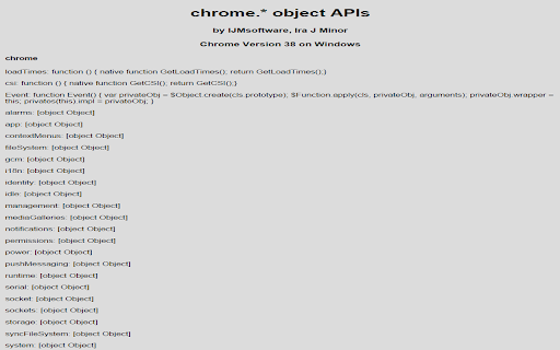 App APIs  from Chrome web store to be run with OffiDocs Chromium online