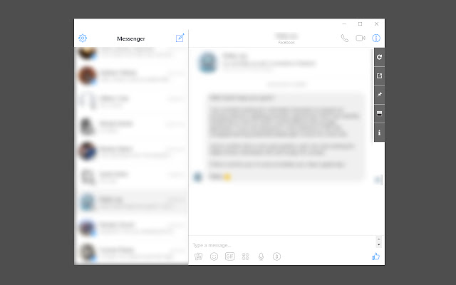 App for Messenger™  from Chrome web store to be run with OffiDocs Chromium online