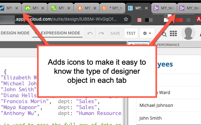 Appian Dev Tools  from Chrome web store to be run with OffiDocs Chromium online
