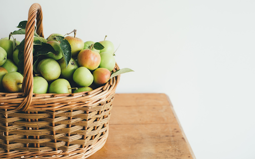 Apple basket  from Chrome web store to be run with OffiDocs Chromium online