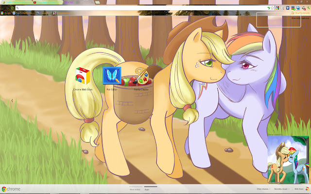 Appledash Trotting at twilight  from Chrome web store to be run with OffiDocs Chromium online