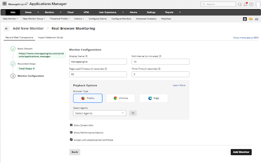 Applications Manager Web Transaction (RBM) Recorder from Chrome web store to be run with OffiDocs Chromium online Applications Manager Web Transaction (RBM) Recorder from Chrome web store to be run with OffiDocs Chromium online