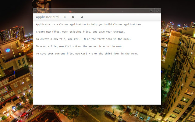 Applicator  from Chrome web store to be run with OffiDocs Chromium online