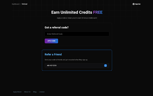 Apply Beast  from Chrome web store to be run with OffiDocs Chromium online