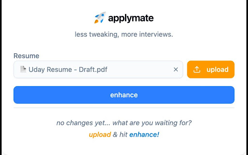applymate  from Chrome web store to be run with OffiDocs Chromium online