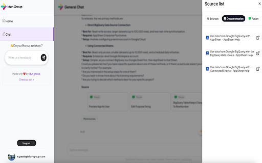 AppSheet Assistant Gemini and automation for Appsheet by Idun Group  from Chrome web store to be run with OffiDocs Chromium online