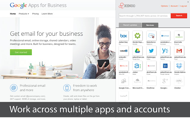 AppWise  from Chrome web store to be run with OffiDocs Chromium online
