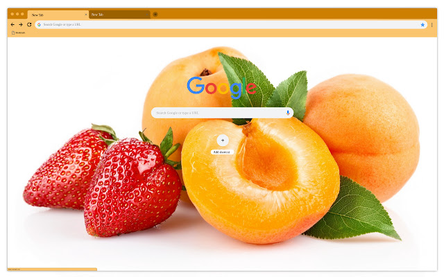 Apricot and strawberry  from Chrome web store to be run with OffiDocs Chromium online