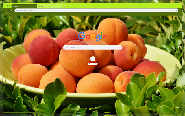 apricots on a plate  from Chrome web store to be run with OffiDocs Chromium online