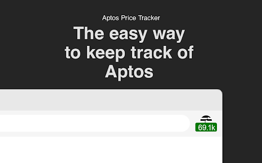 Aptos Price Tracker  from Chrome web store to be run with OffiDocs Chromium online
