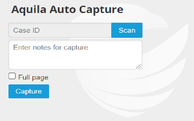 Aquila Auto Capture  from Chrome web store to be run with OffiDocs Chromium online