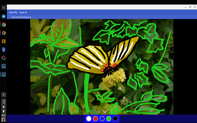 Aqundo Paint  from Chrome web store to be run with OffiDocs Chromium online