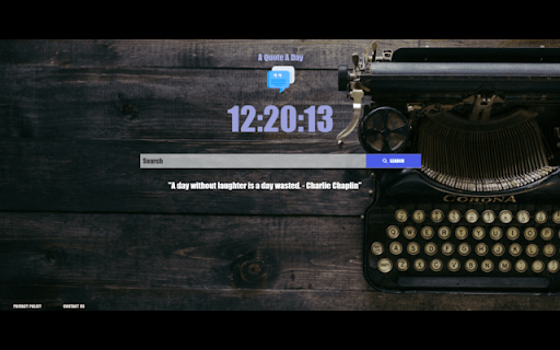 A Quote A Day  from Chrome web store to be run with OffiDocs Chromium online