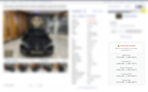 Araç Değerleme  from Chrome web store to be run with OffiDocs Chromium online