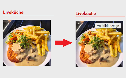 Aramark Kantine große Bilder für Speisevorschau  from Chrome web store to be run with OffiDocs Chromium online