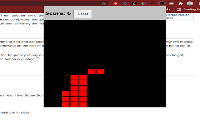 Arcade Stacker Game  from Chrome web store to be run with OffiDocs Chromium online