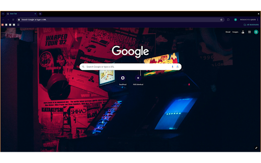 Arcade Theme  from Chrome web store to be run with OffiDocs Chromium online