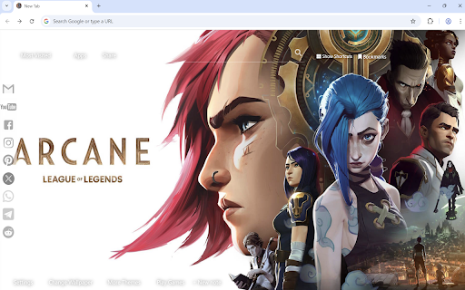 Arcane Wallpaper  from Chrome web store to be run with OffiDocs Chromium online
