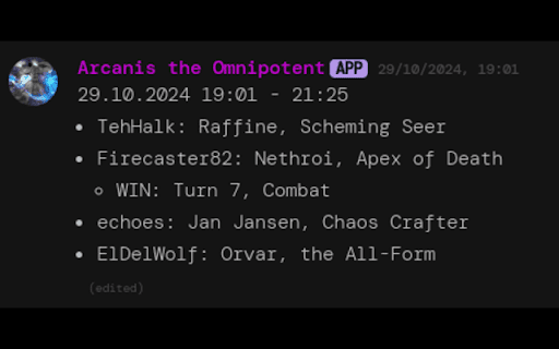 Arcanis Spellbook  from Chrome web store to be run with OffiDocs Chromium online