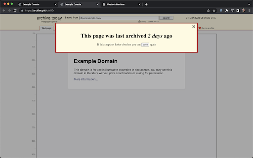 Archive Webpage  from Chrome web store to be run with OffiDocs Chromium online