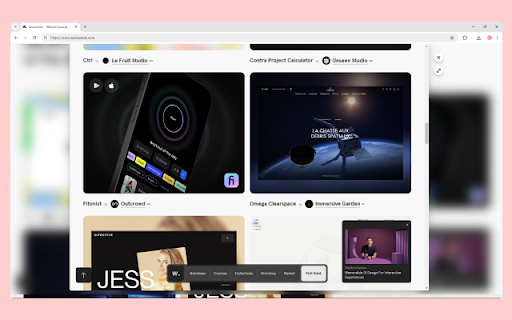 Arc Peek: Link preview  from Chrome web store to be run with OffiDocs Chromium online