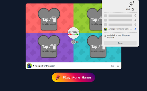 A Recipe For Disaster Game Throw, Grab, and Become the Top Bakery!  from Chrome web store to be run with OffiDocs Chromium online