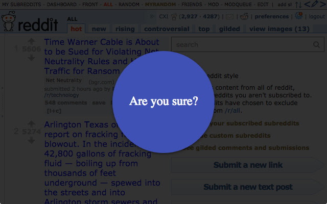 Are you sure?  from Chrome web store to be run with OffiDocs Chromium online