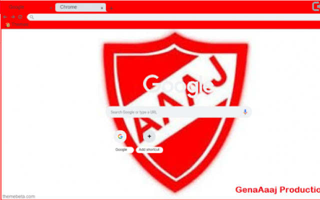 Argentinos Juniors Tema  from Chrome web store to be run with OffiDocs Chromium online