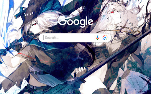 Arknights Skadi Specter Anime Girls Anime Theme  from Chrome web store to be run with OffiDocs Chromium online