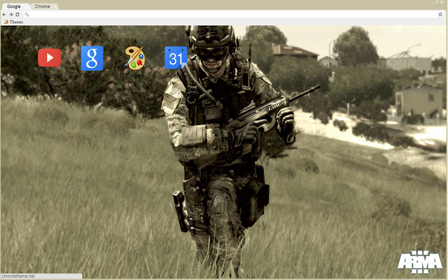 Arma 3 Light Theme  from Chrome web store to be run with OffiDocs Chromium online
