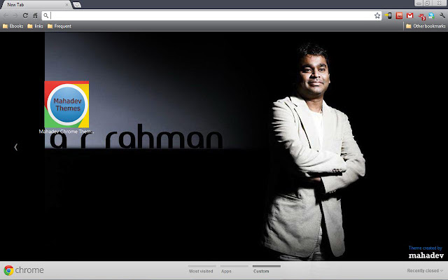 A R Rehman  from Chrome web store to be run with OffiDocs Chromium online